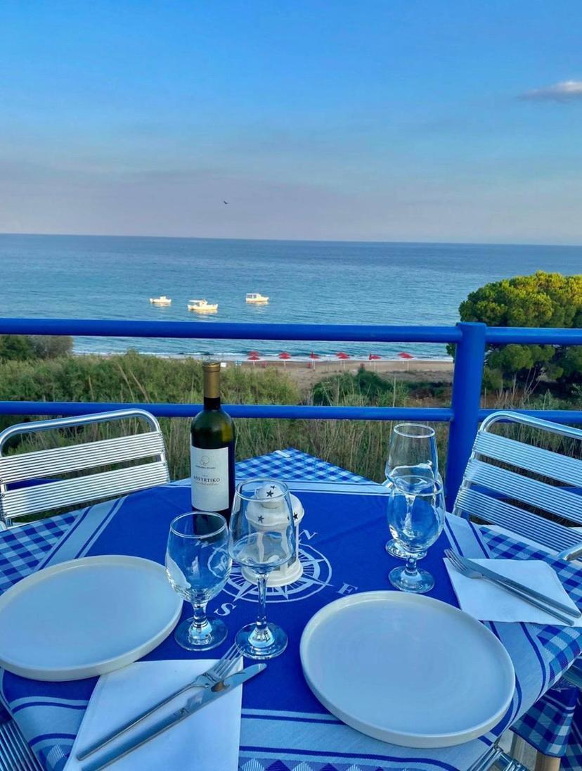De La Plage Hotel Koroni Extérieur photo
