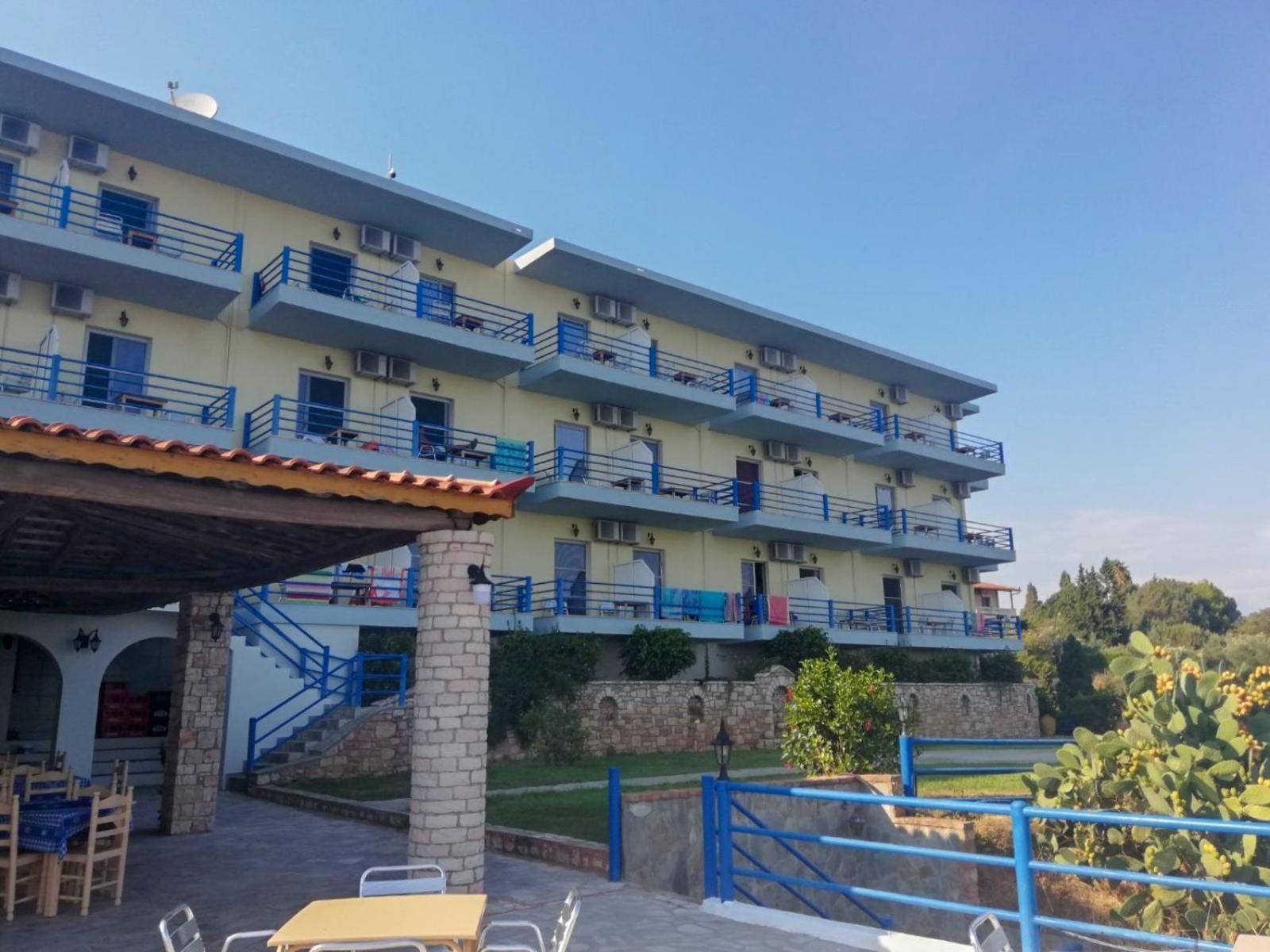 De La Plage Hotel Koroni Extérieur photo