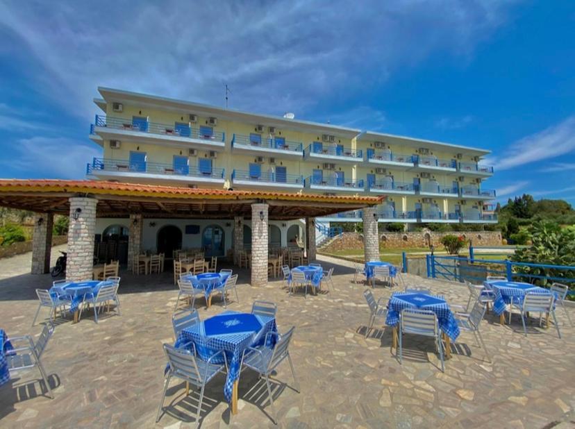 De La Plage Hotel Koroni Extérieur photo