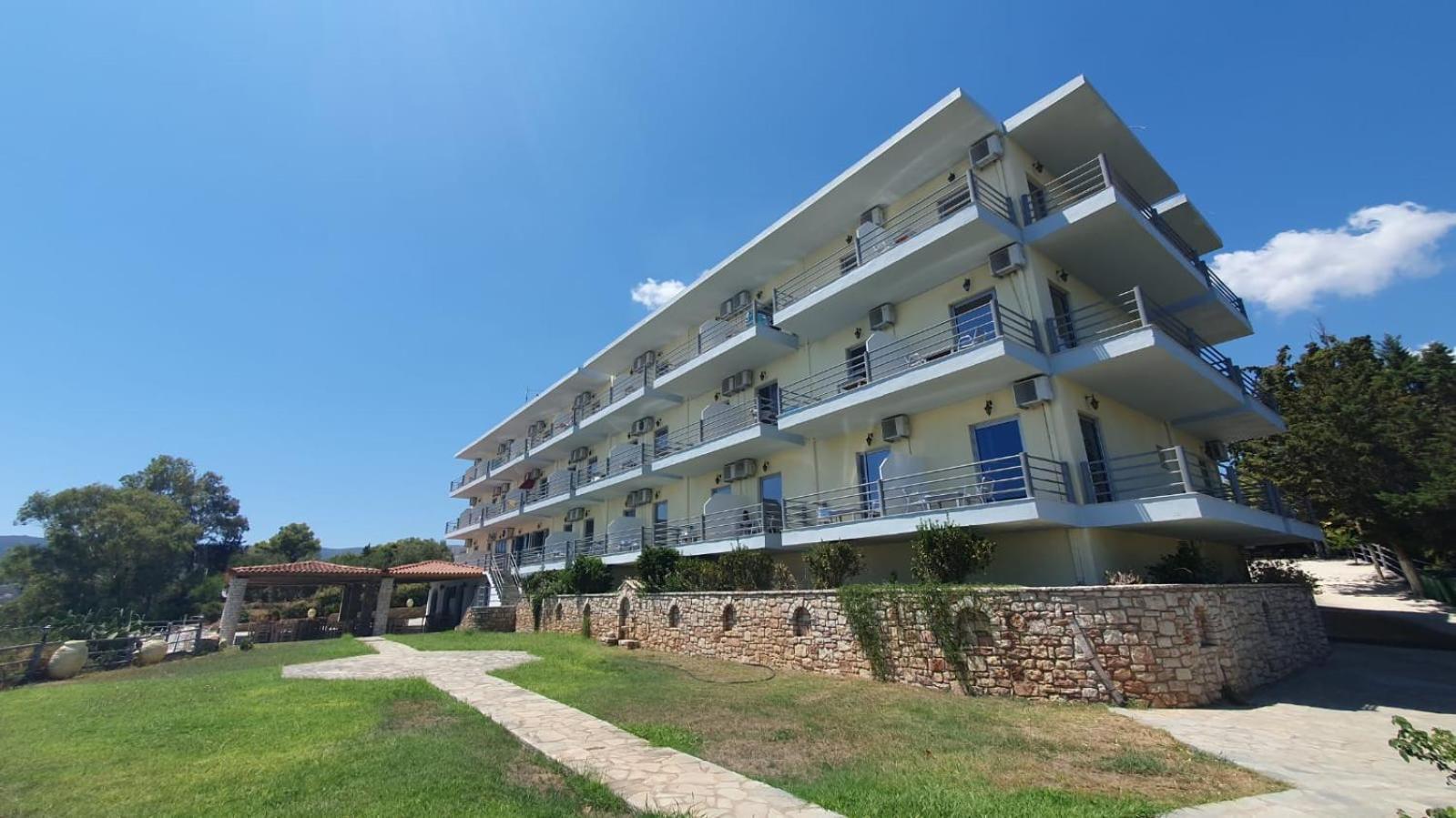 De La Plage Hotel Koroni Extérieur photo