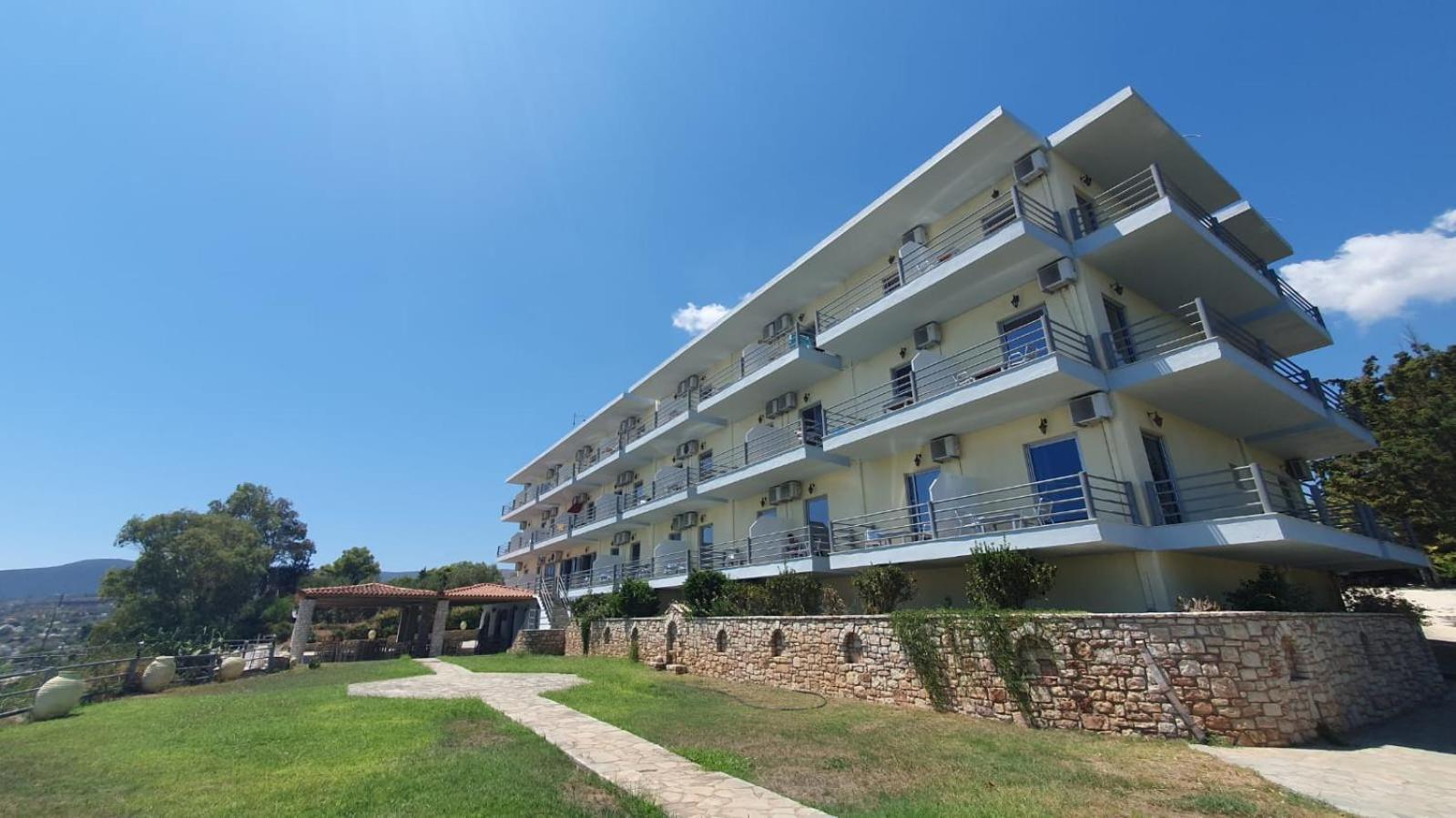 De La Plage Hotel Koroni Extérieur photo