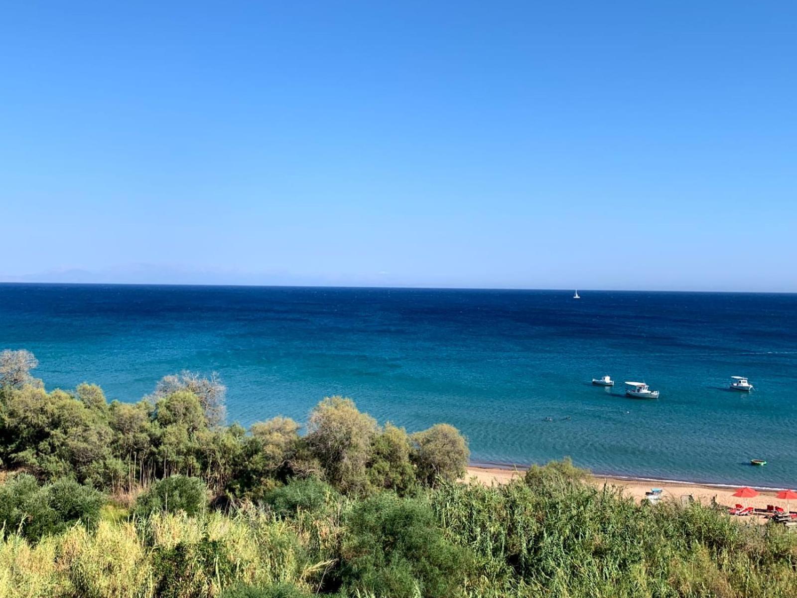 De La Plage Hotel Koroni Extérieur photo