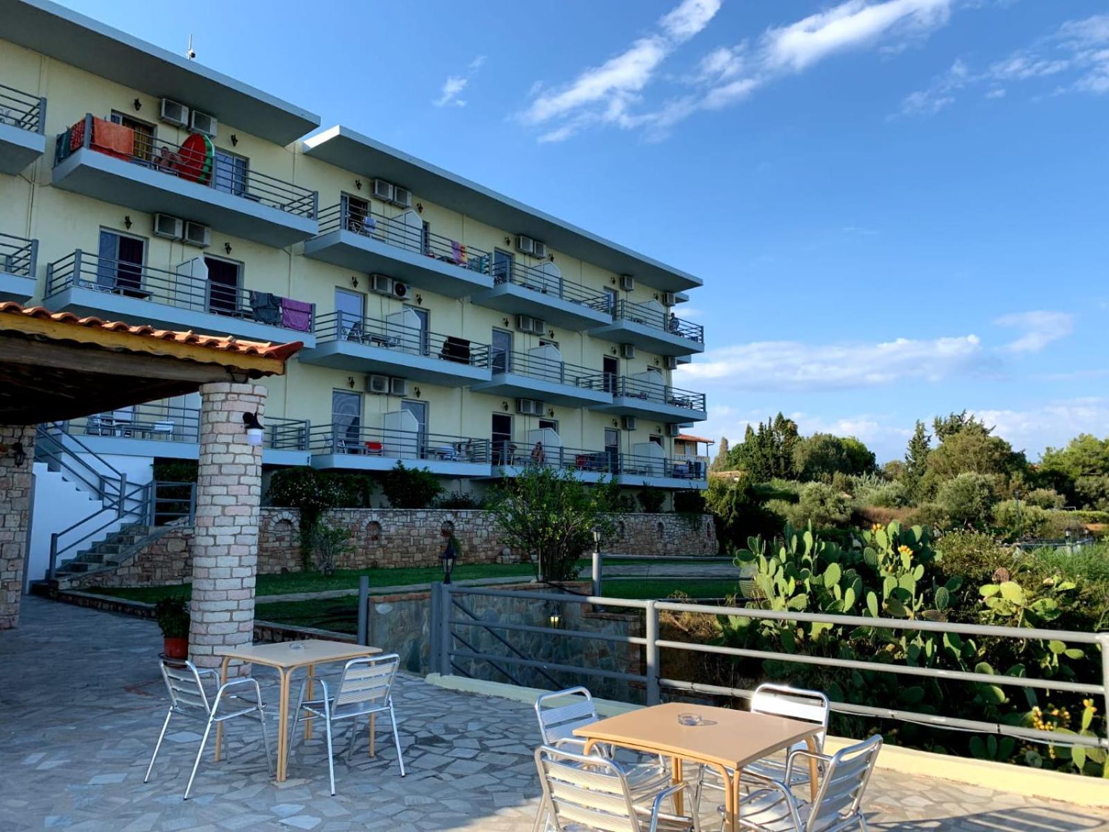 De La Plage Hotel Koroni Extérieur photo