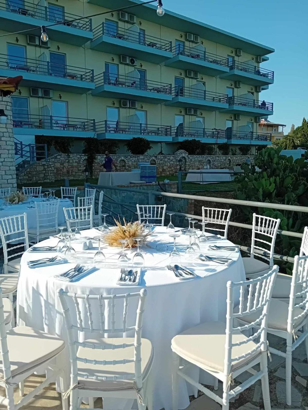 De La Plage Hotel Koroni Extérieur photo