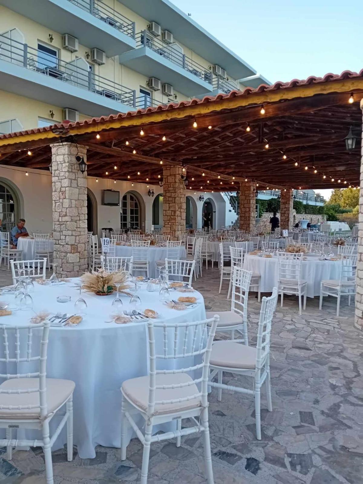 De La Plage Hotel Koroni Extérieur photo