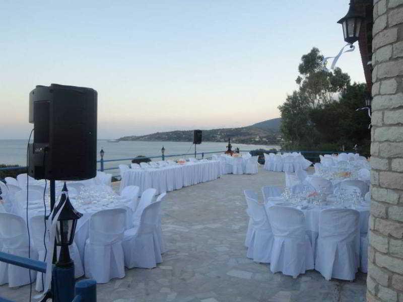 De La Plage Hotel Koroni Extérieur photo