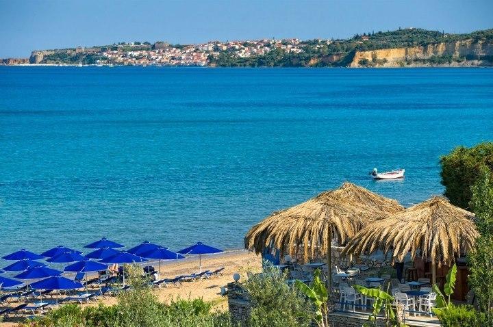 De La Plage Hotel Koroni Extérieur photo